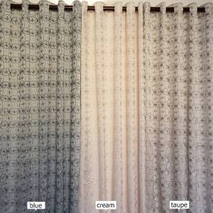 100% Polyester Jacquard Colorful Window Curtain for Living Room/Bedroom-HS11447