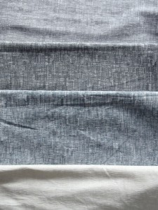 180 grams chenille plain board jacquard fabric curtain collection-HS11791