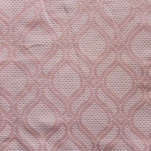 China Cheap price China Orange Jacquard Pattern of High-Grade Fabric Sofa Design by Famous Designer