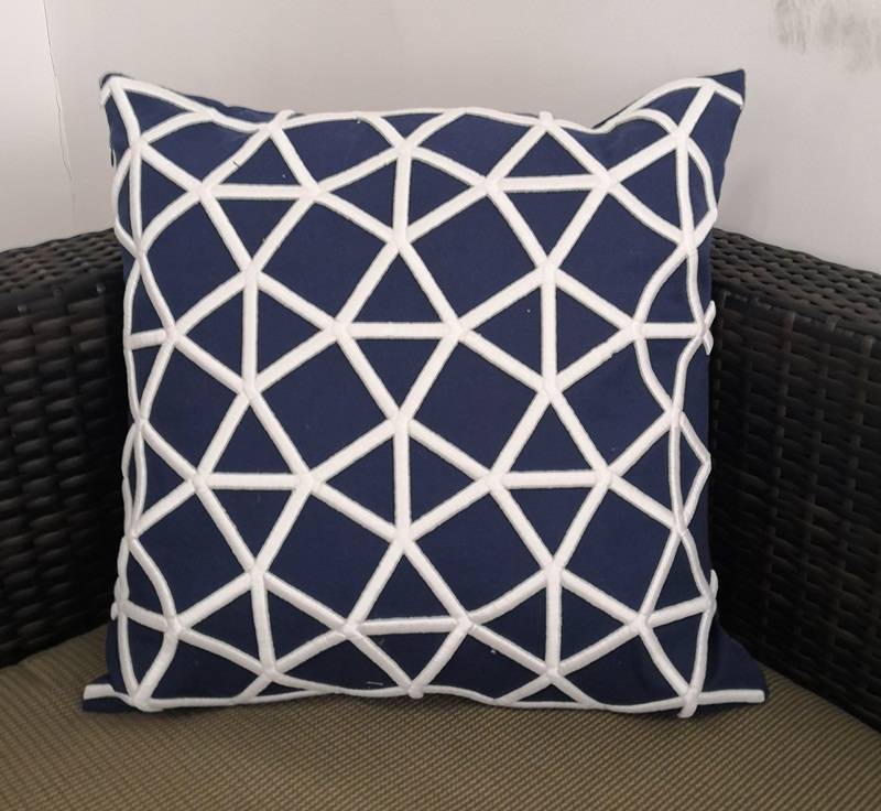 Factory Cheap Check Cushion -
 Embroidery Pillow HS21256 – Health