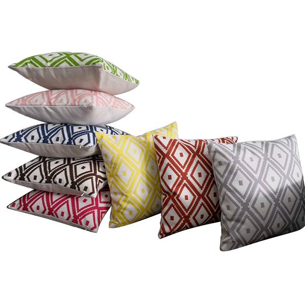 China Factory for Cotton Table Runner -
 Diamond printed cushion-HS21402 – Health