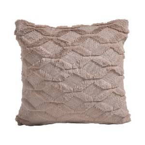 18″x18″ PV velvet water wave tattoo flower cushion, pillow, comfortable, soft-Pillow Series-HS21552