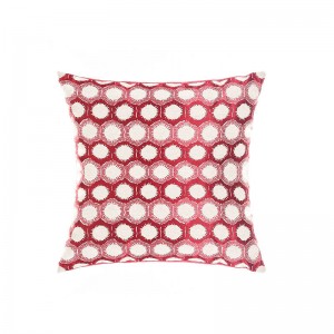 Like linen jacquard cushion cover office waist/cushion series-HS21742