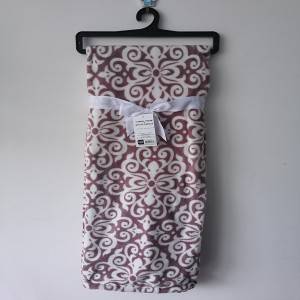 250GSM fleece printed blanket/Blanket Series-HS50096