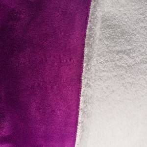Fleece-lamb wool blanket, skin friendly, comfortable/Blanket Series-HS50097