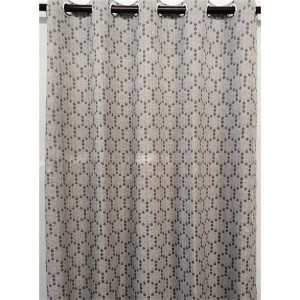 7 Color linen polka-dot jacquard curtain-Curtain Series-Jacquard-HS11179