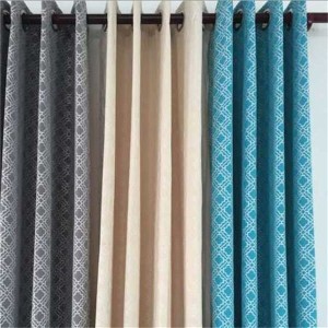 Factory Free sample Big Knit Blanket -
 Curtain Series-Jacquard-HS10514 – Health