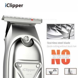 iClipper-I6 2020 new idea design barber hair clipper professional electric cordless hair trimmer