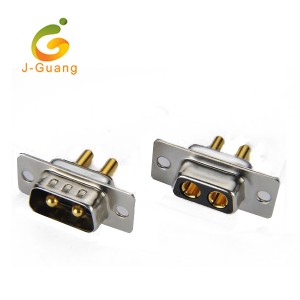 JG134-Q Machine Pin Straight Type 2P 2W2 Power Db Connector