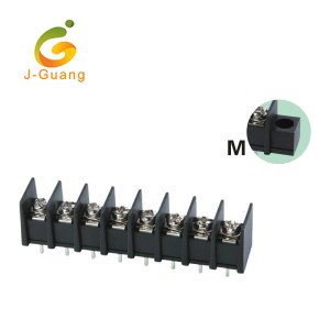 25S-7.62 7.62mm Pitch Wire Barrier Terminal Block with Fixing Holes
