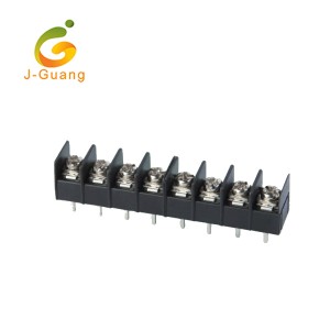 Chip Socket Manufacturers –  7.62 Copper Block Wire Range 22-14AWG Barrier Terminal Blocks  – J-Guang