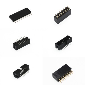 2.54 1.5 1.27 2.0 2.54mm 2-10pin Single Dual Row SMT Type PCB Connector Pin Header Female Header