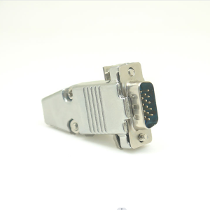 D-SUB 9P/HDB15 connector backshells d type 9 pin connector hood
