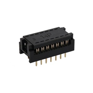 1.27/2.0/2.54mm IDC connector dip plug FD flat cable connector