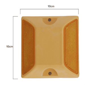 Double-Sided High Strength Road Plastic Driveway Reflector