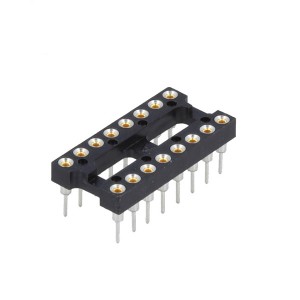 2,54mm Pitch 8P DIP SIP Round IC Socket Adapter