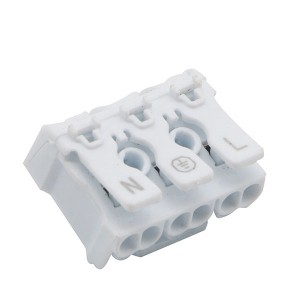 3P 380V 25A Pluggable Quick Fast Connect Led Power Wire Terminal blocks