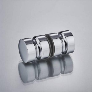 YM-065 Bathroom hardware Zinc alloy door knob shower glass door handle knobs Chinese factory price