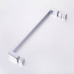 HS-097 Luxuriant solid zinc alloy handle for heavy glass shower doors