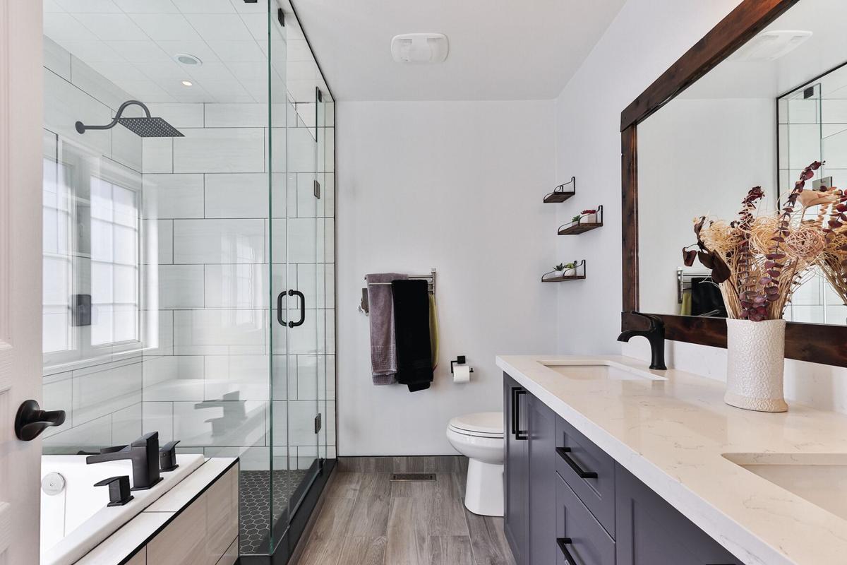 Clear the bathroom clutter