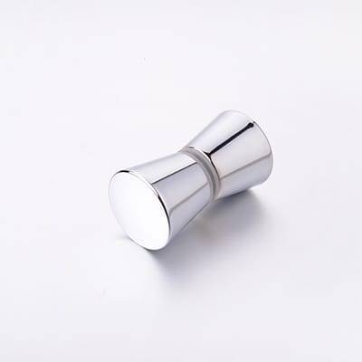 HS-050 zinc alloy solid bathroom conical back-to-back shower glass door handle pull knob Featured Image