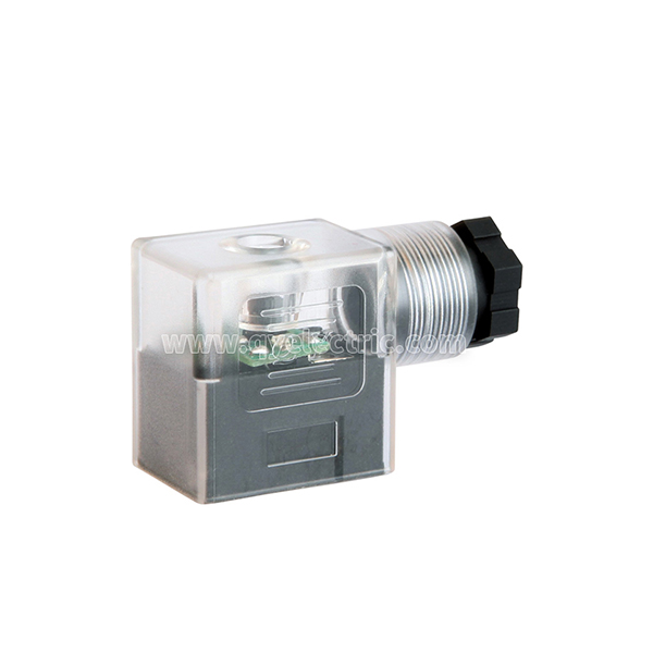 DIN 43650B Solenoid valve connectors LED,Female power connector,PG9 Featured Image