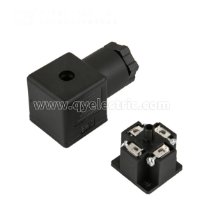DIN 43650A without LED,Female power connector,PG11,Low housing