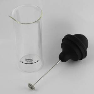 Electric  Milk Frother With Measuring Cup
