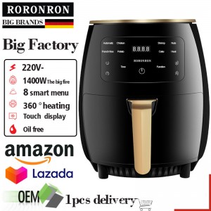 4.5L Consumer Reports Best Hot Mini Rack Without Oil as Seen as silver crest Air Fryer Without Oil