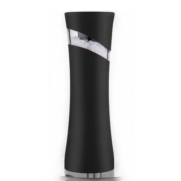 Aluminum Circle Plate Pepper Mill With Light -
 New Item Hot Sale black Gravity Pepper Grinder and Salt Mill – Yisure