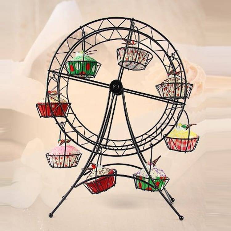 The ferris wheel Cupcake Stand for 18 cupcakes