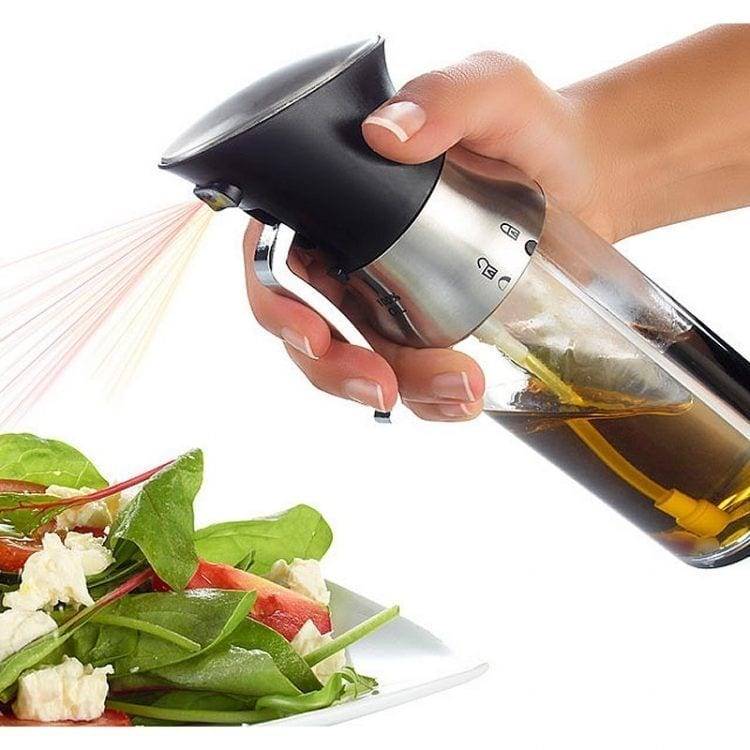 LFGB Food Safe 2 in 1 Dual Olive Oil Mister Sprayer Dispenser