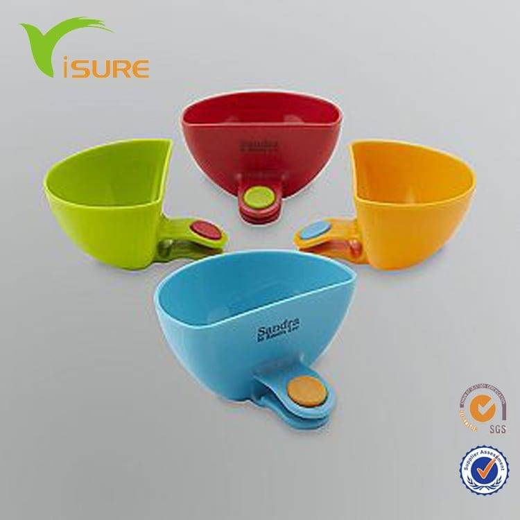 New product plastic sauce plate on bowl dip clip