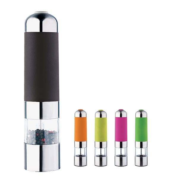 Electric Ceramic Salt and Pepper mill stainless steel salt and pepper grinder