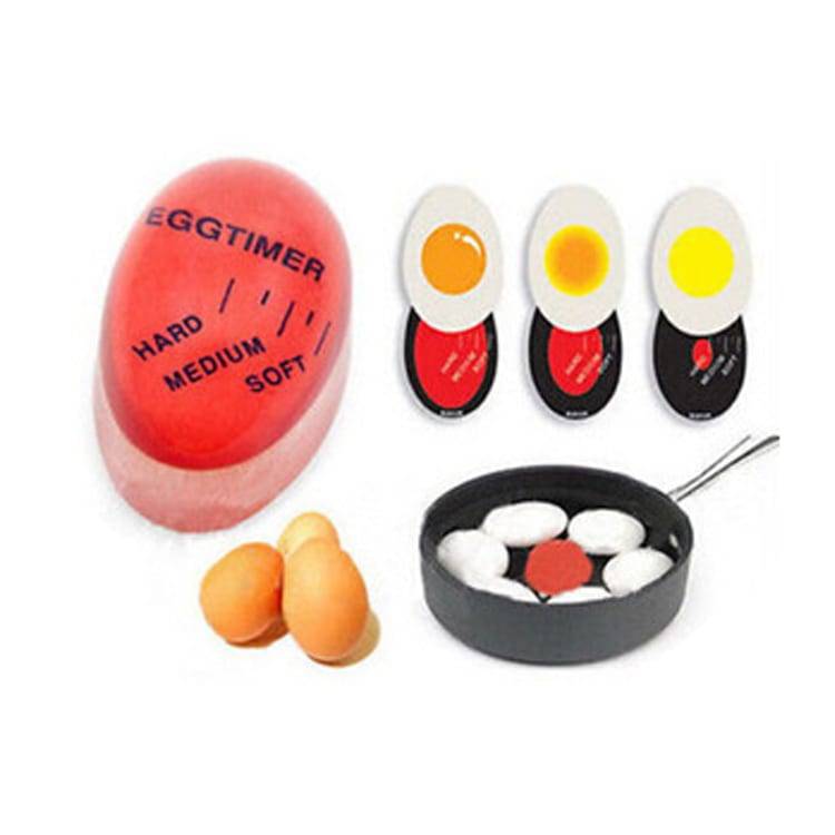 Egg-Per'fect Color Changing Egg Timer Egg Thermometer Cooking Timer Tools