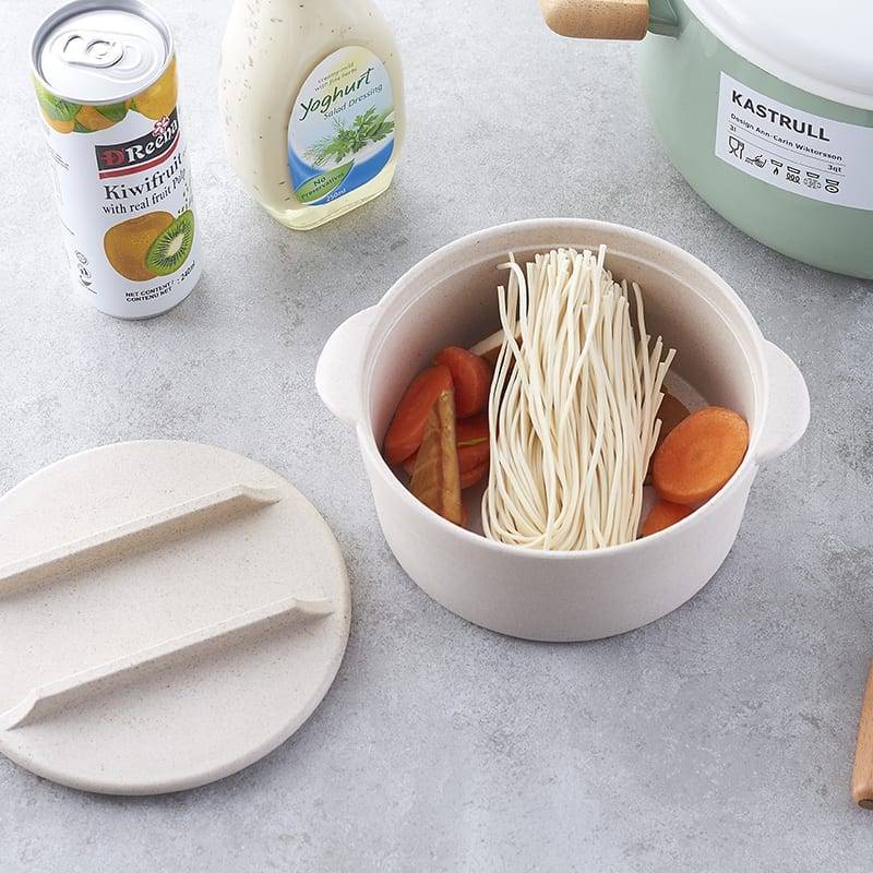Galvanized Steel Slit Coil Unique Tool Products 2019 -
 450ml Disposable Wheat Straw Plastic Noodle Bowl Colorful Plastic Bowl with Straw Wheat Fiber with lid – Yisure