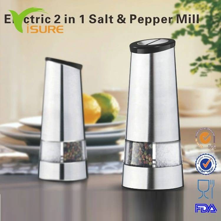 salt and pepper grinder 9544 Electric pepper mill with light