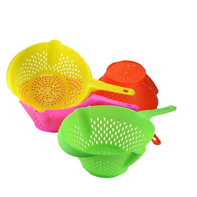 Plastic Drain Basket With Hand