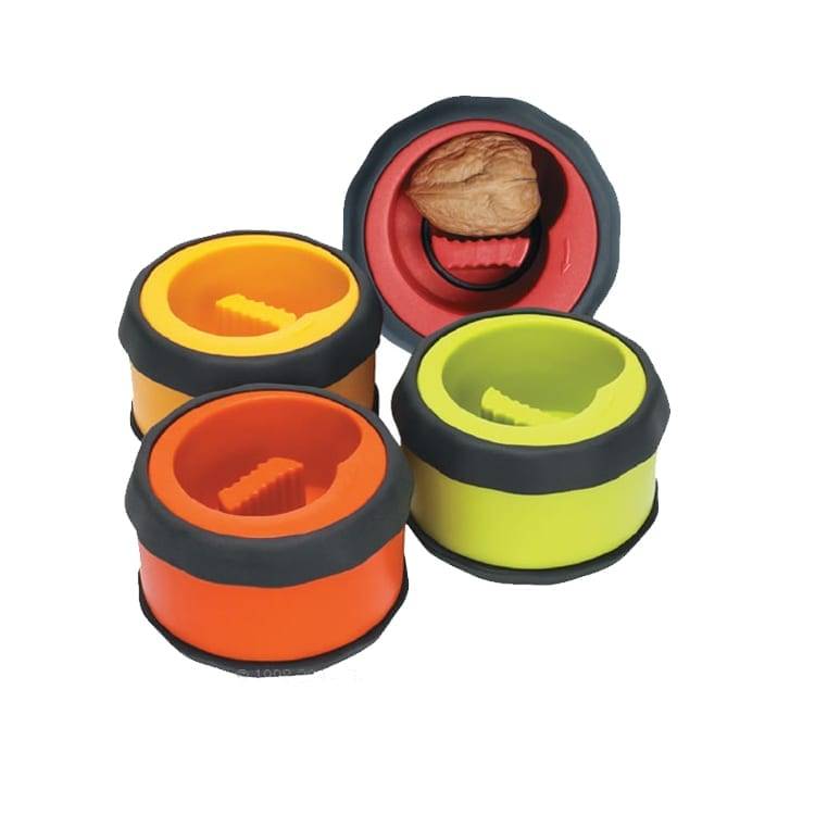 Aluzinc Metal Sheet Egg Separator -
 Multi-color Round Manual Rotation Nut Crackers Rotary Nut cracker – Yisure