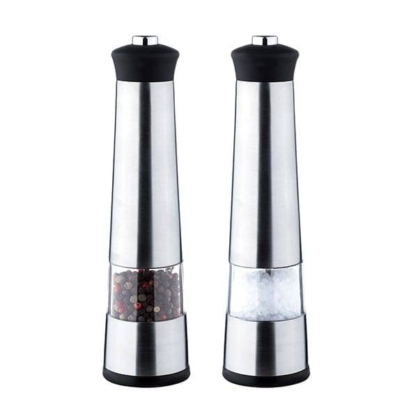 Hot sale Electric stainless steel salt and pepper mill