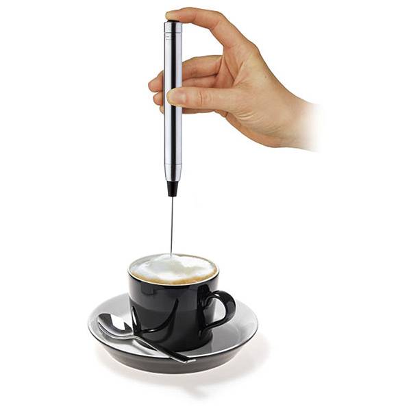 Stainless Steel Battery Operated Coffee Mixer Milk Frother
