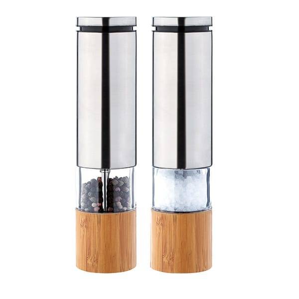Automatic stainless steel salt and pepper grinder with Battery