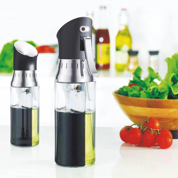 Plastic 2 in 1 Oil & Vinegar Sprayer Oil & Vinegar Bottle Mister For Cooking