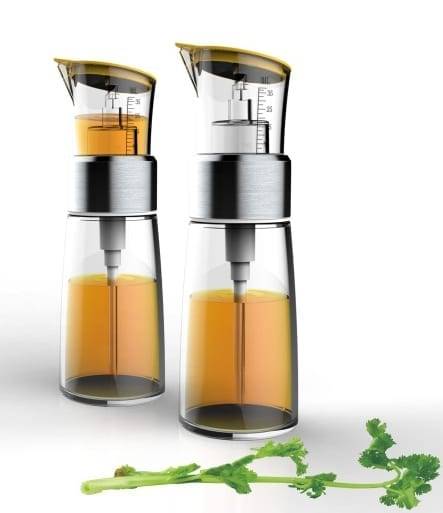 Golden Aluminum Sheet Pan Organizer -
 Kitchen Food Grade Glass Olive Oil Cooking Sprayer Dispenser – Yisure