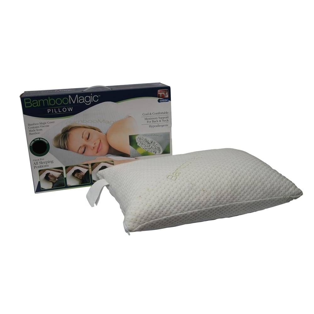New Non-toxic Deluxe Miracle My Latex Bamboo Fiber Rest Pillow