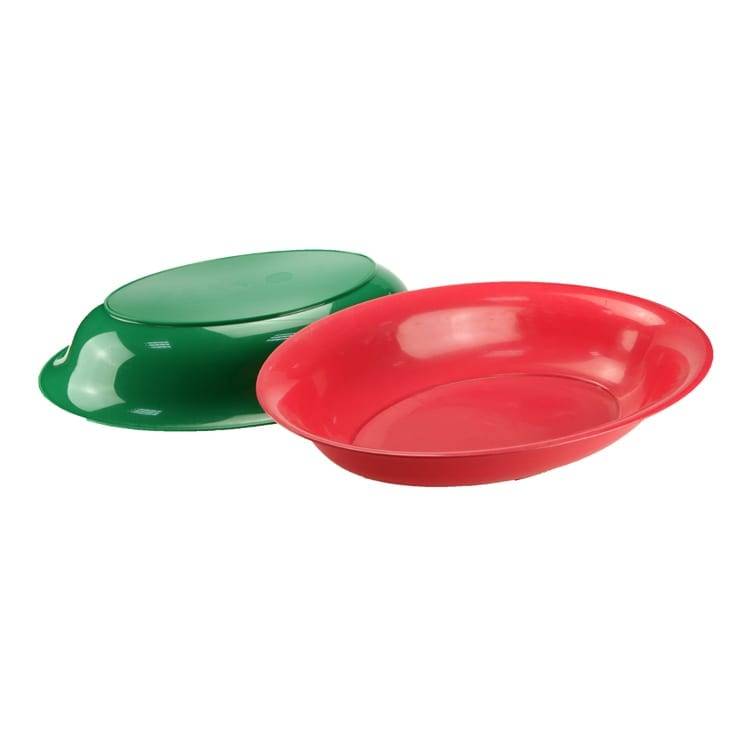 Corrugated Galvanized Sheet Zinc Steel Electric Salt And Pepper -
 Plastic Colorful Oval Bowl – Yisure