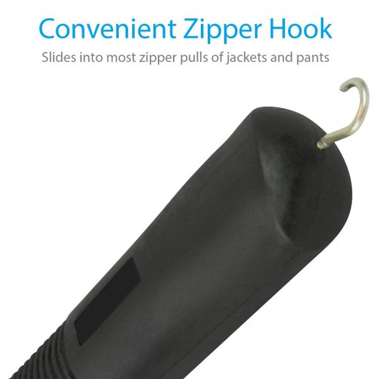 Health Care Living Aid Wire Loop Pull Through Button Hook Zipper Helper Dressing Aid