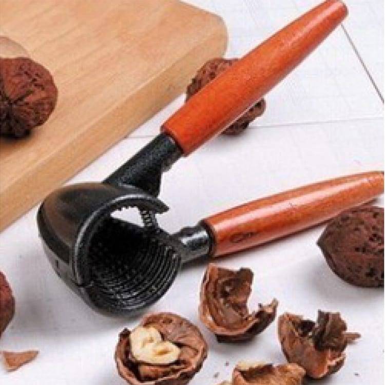 Wood Handle Nut Cracker Tool