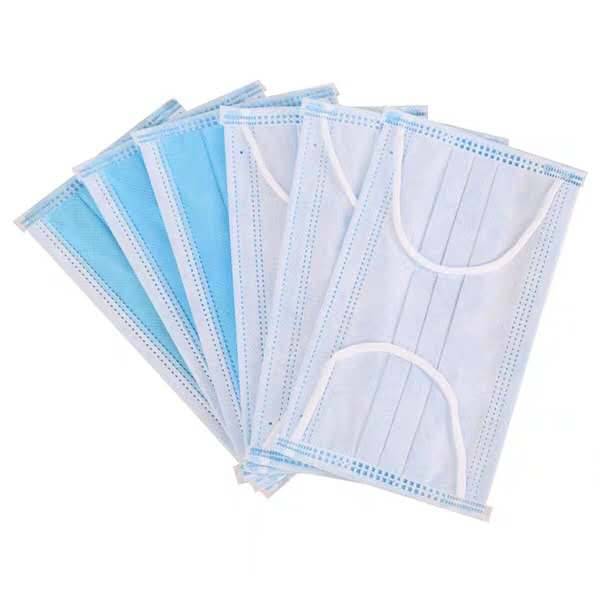 White Board Steel Coil Wheat Straw Cutlery -
 Cheap Antibacterial 3-ply Non woven Disposable Medical Surgical Face Mask – Yisure