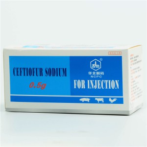 OEM/ODM Factory Poultry Premix Vitamin Mineral -
 Ceftiofur Sodium for Injection – North China Pharmaceutical